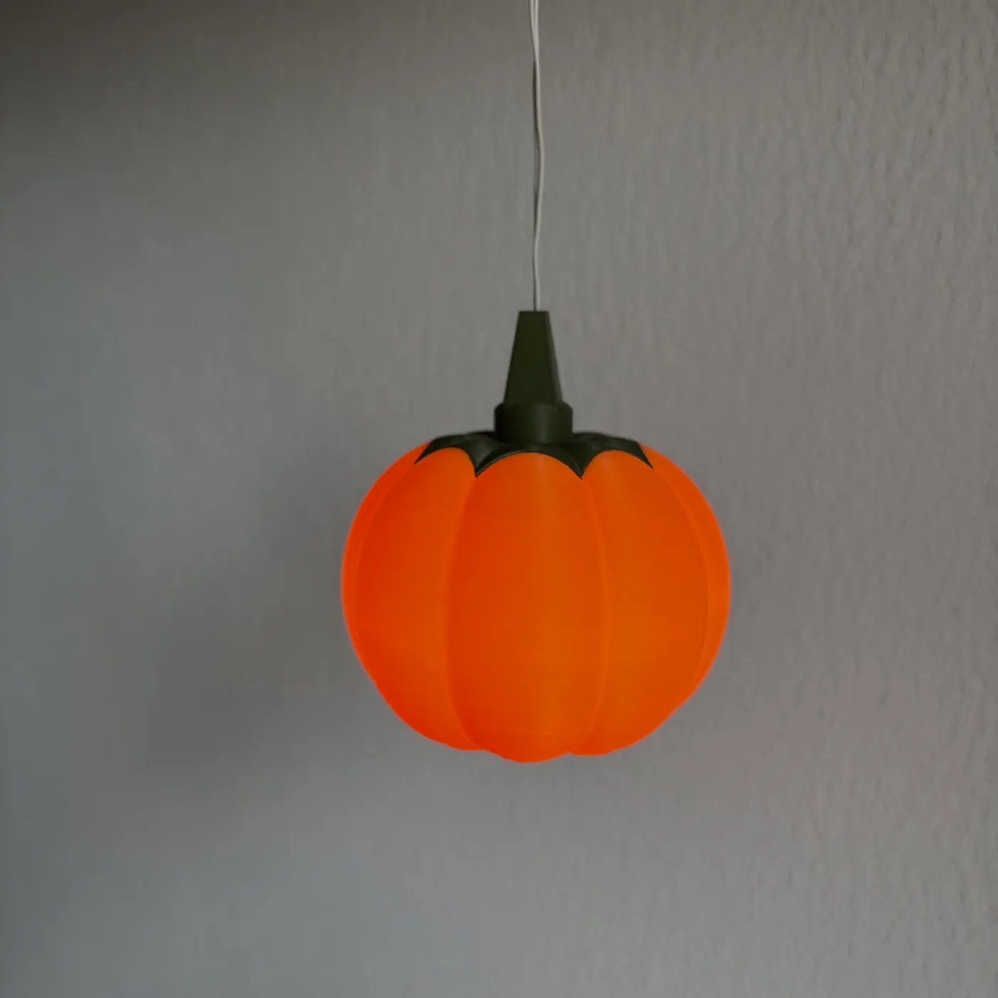 Kürbis / Pumpkin Lampenschirm für Mini-Fassung